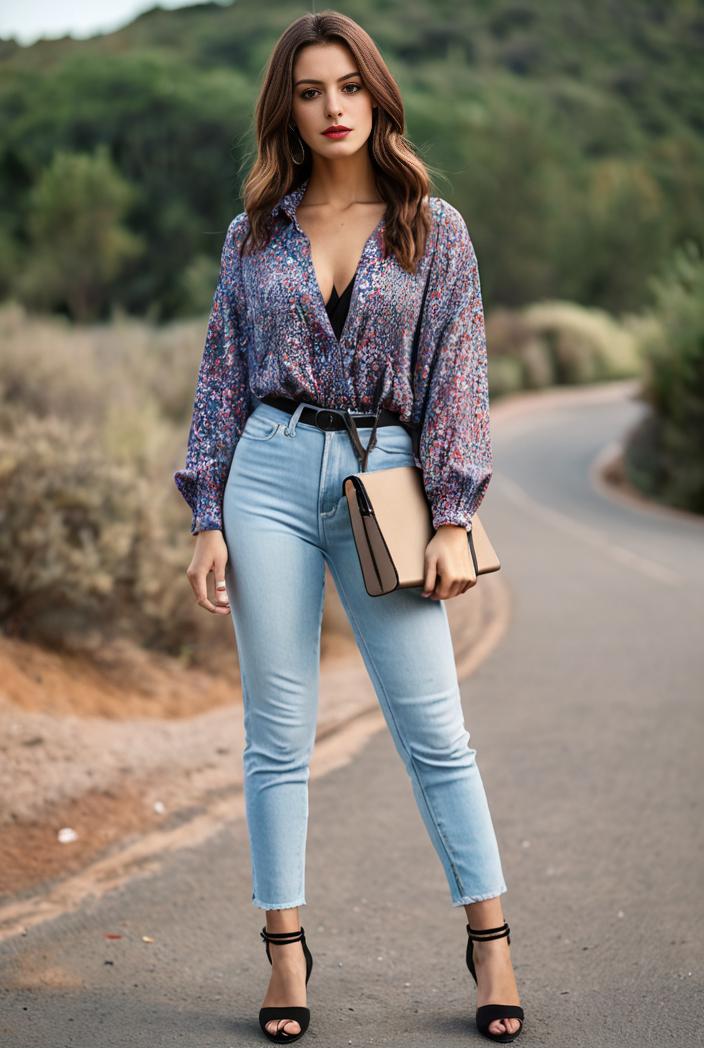 ripped light blue skinny jeans with frayed distressed legs 112491