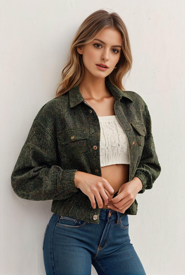 sequin bomber jacket with zipper closure and long sleeves stylish women s outerwear 113639