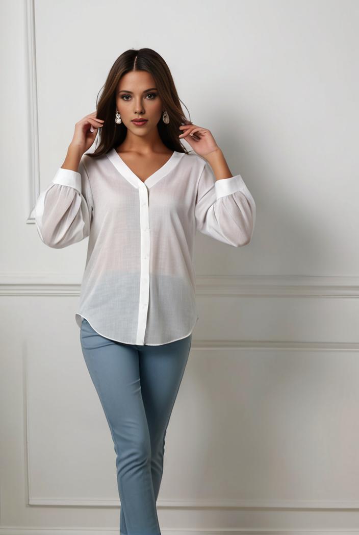 plus size casual blouse women s plus solid button up lantern sleeve turn down collar nipped waist blouse 133431