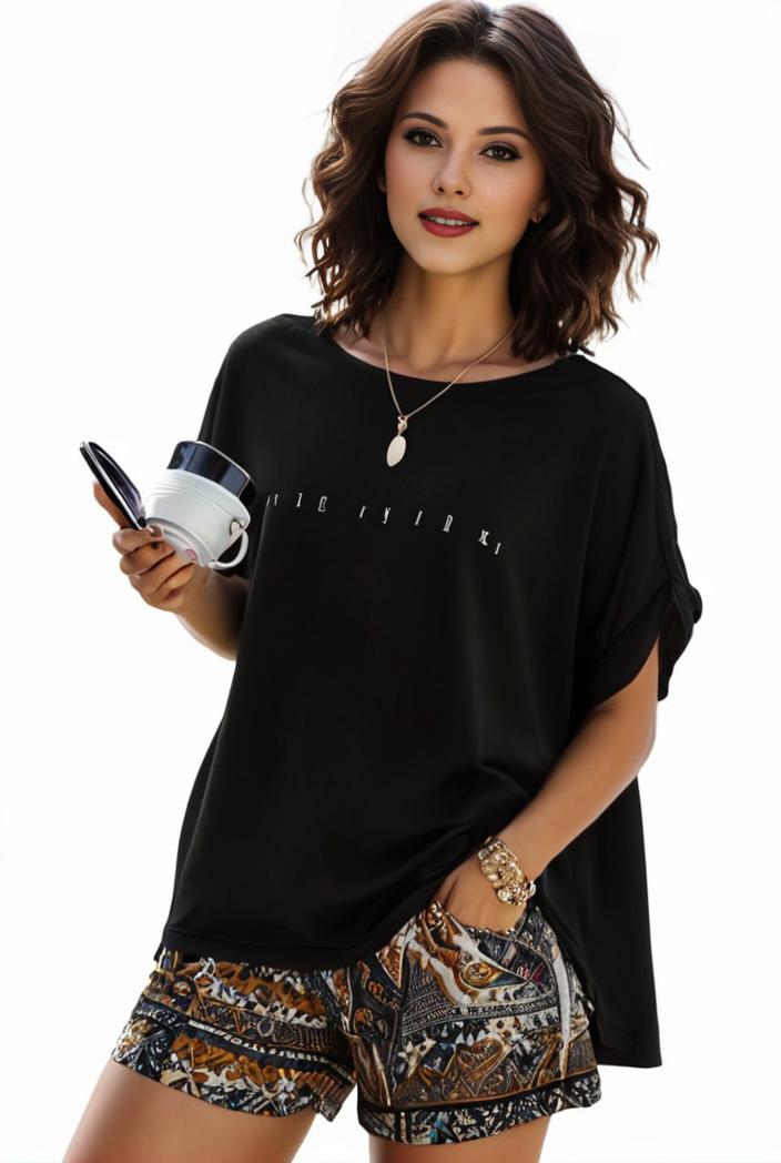 plus size casual pajama two piece set women s plus leopard heart print short sleeve tee shorts pajama 2 piece set 133650