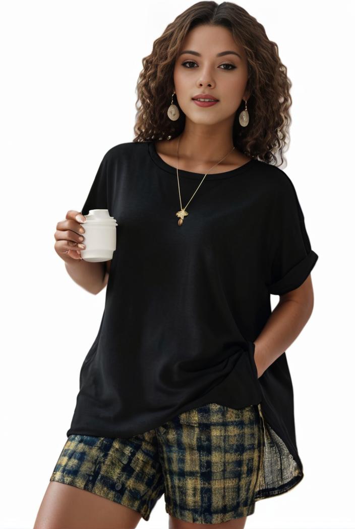 plus size casual pajama two piece set women s plus leopard heart print short sleeve tee shorts pajama 2 piece set 133651