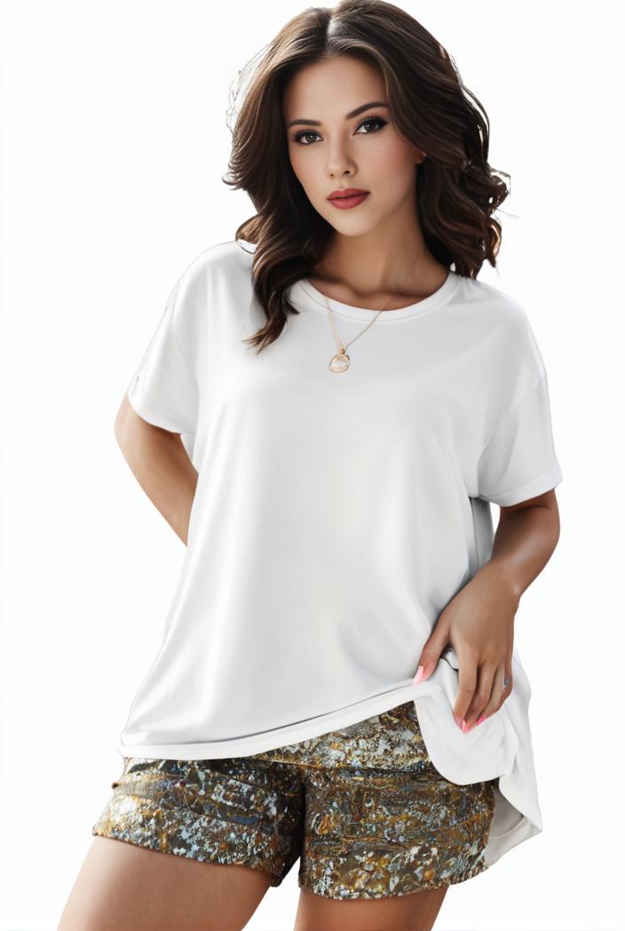 plus size casual pajama two piece set women s plus leopard heart print short sleeve tee shorts pajama 2 piece set 133679