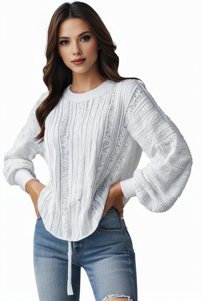 plus size casual sweatshirt women s plus solid waffle pattern long sleeve round neck sweatshirt 133929