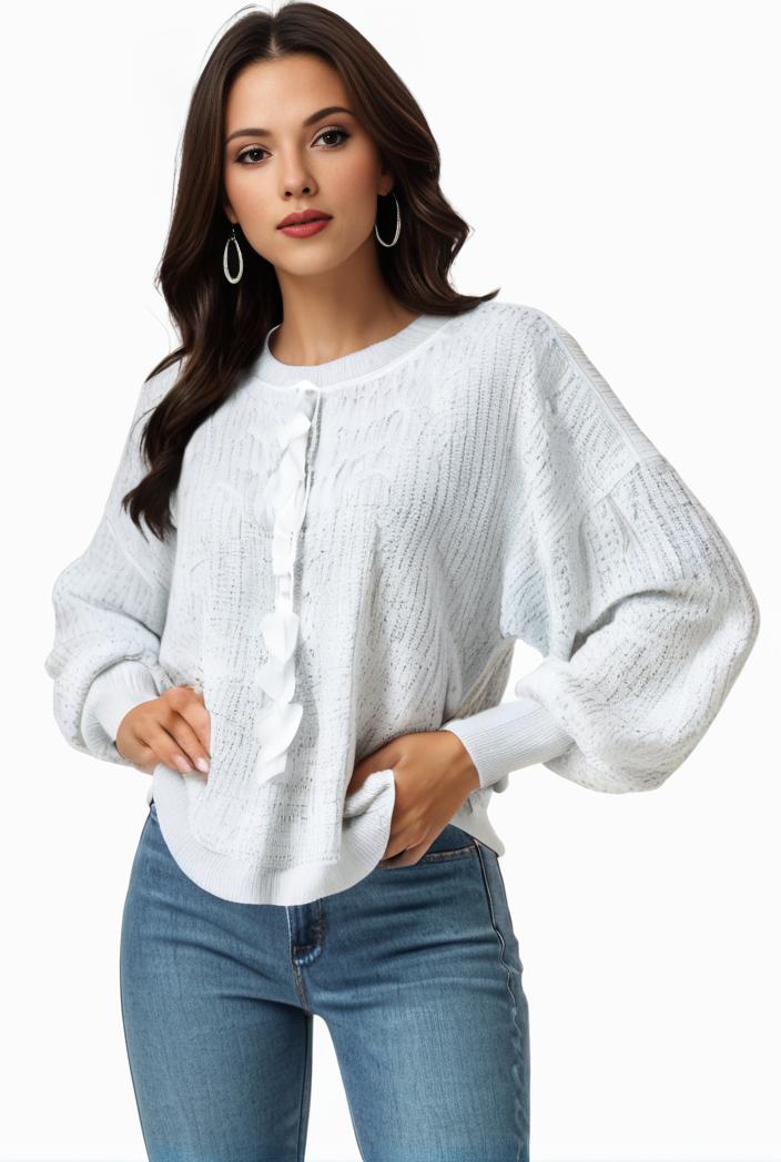 plus size casual sweatshirt women s plus solid waffle pattern long sleeve round neck sweatshirt 133933
