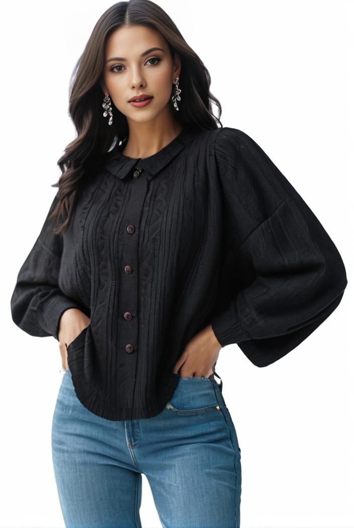 plus size casual sweatshirt women s plus solid waffle pattern long sleeve round neck sweatshirt 133936