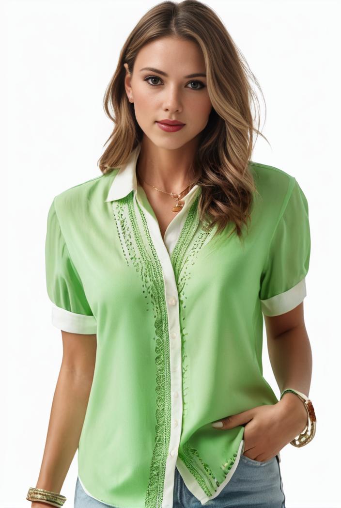 plus size elegant blouse women s plus solid contrast lace ribbed puff sleeve v neck shirt top 134406