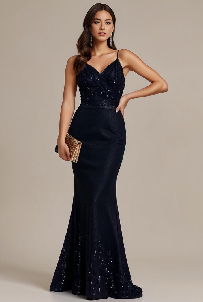 glitter spaghetti strap u veck open back bodycon stretchy evening dress 102213