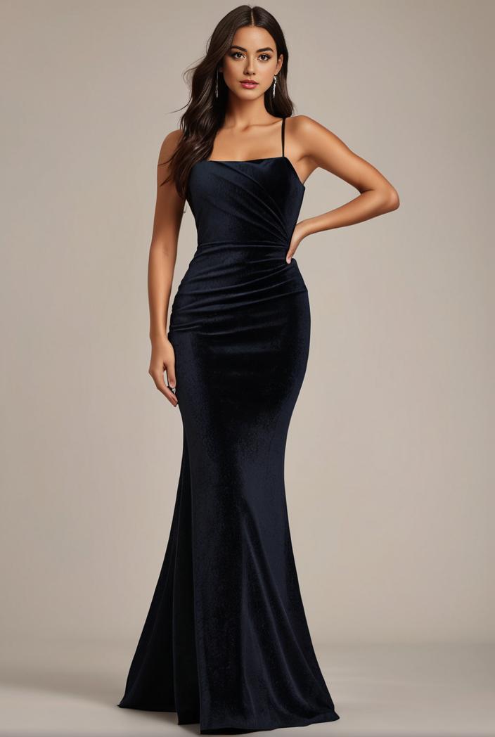 glitter spaghetti strap u veck open back bodycon stretchy evening dress 102217