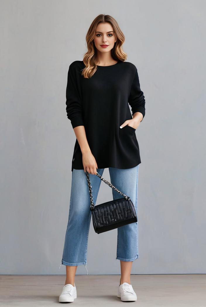 lapel neck blazer with button front stylish long sleeve jacket for office work women s apparel 142873
