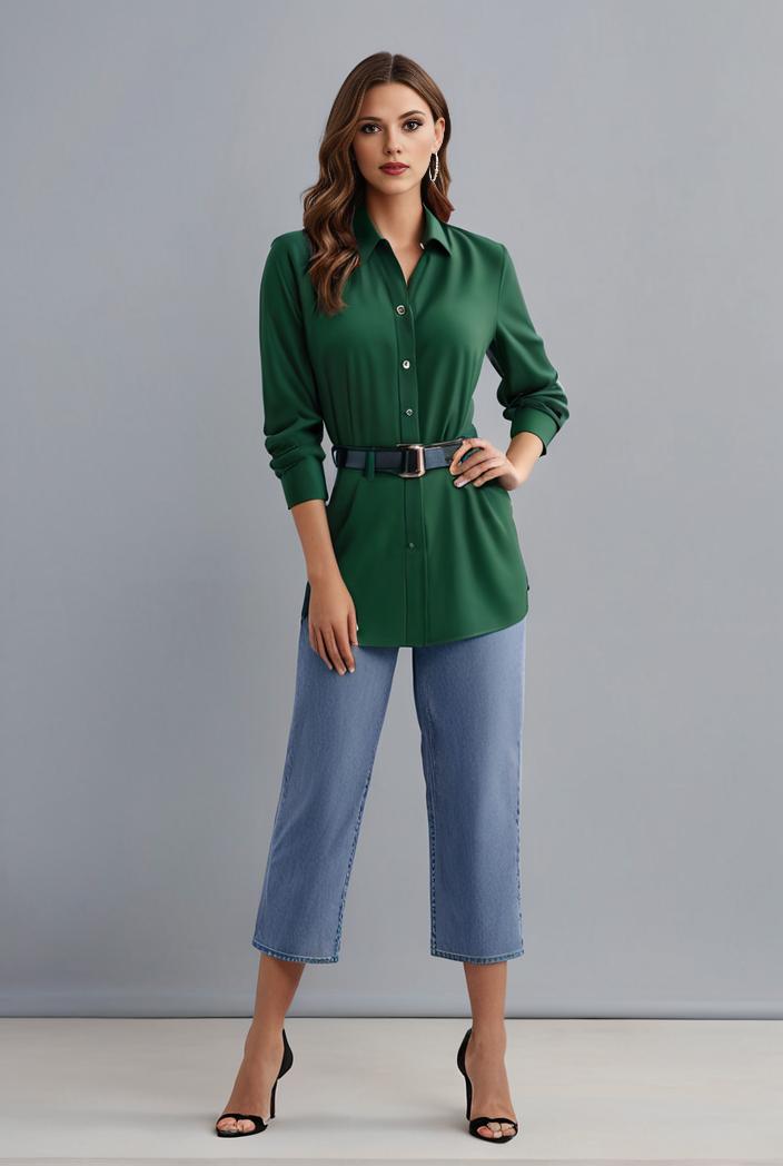office work lapel stylish button front blazer 125024