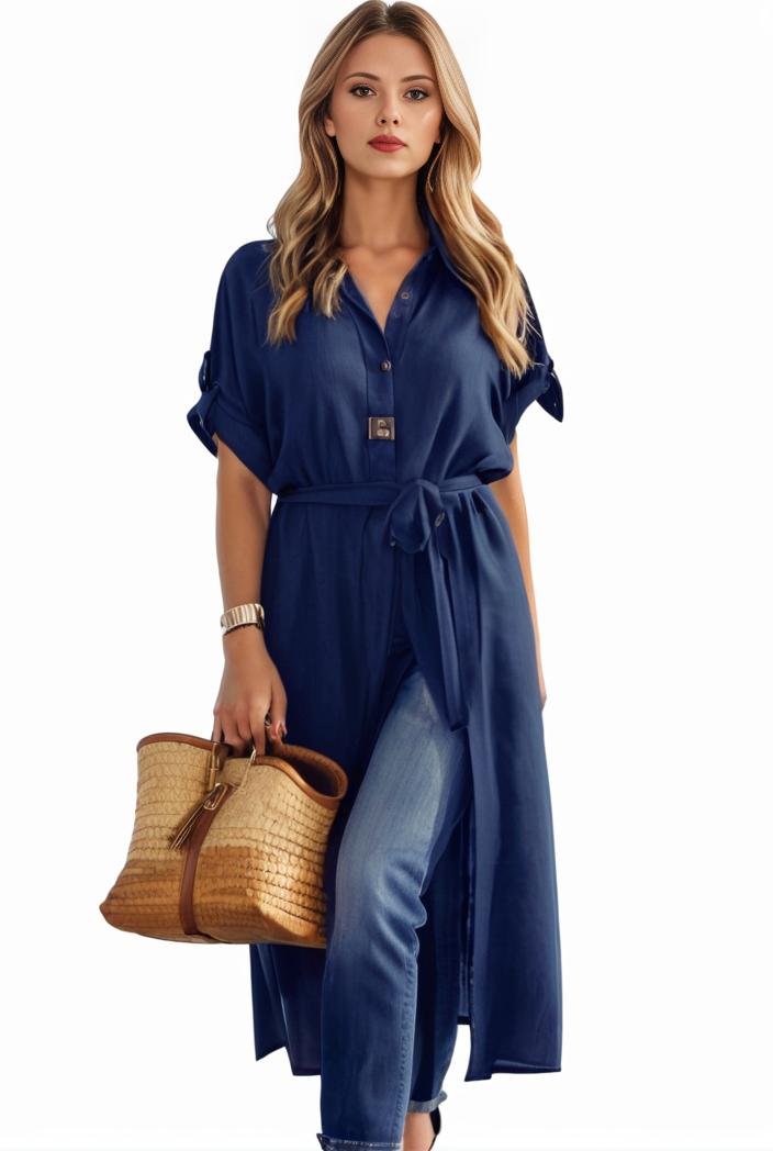 plus size casual dress women s plus solid v neck short sleeve ruffle trim smock dress 127399