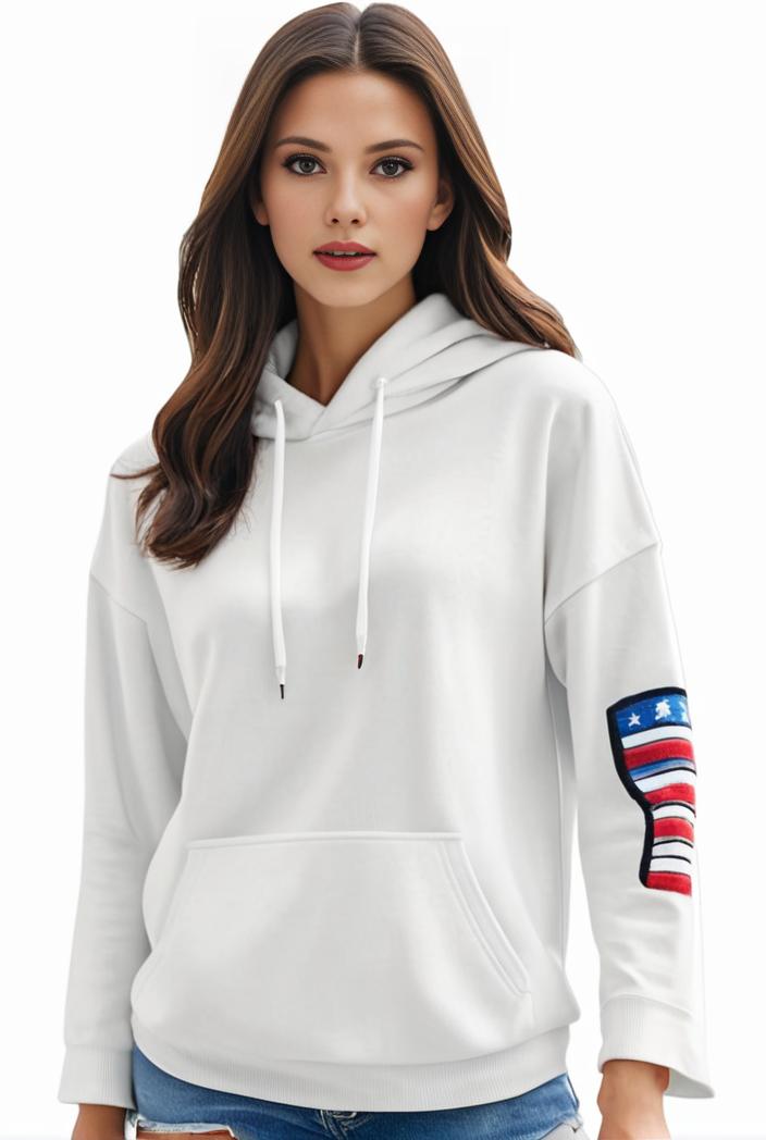 plus size casual sweatshirt women s plus solid cut out long sleeve slight stretch drawstring hoodie with pocket 127784