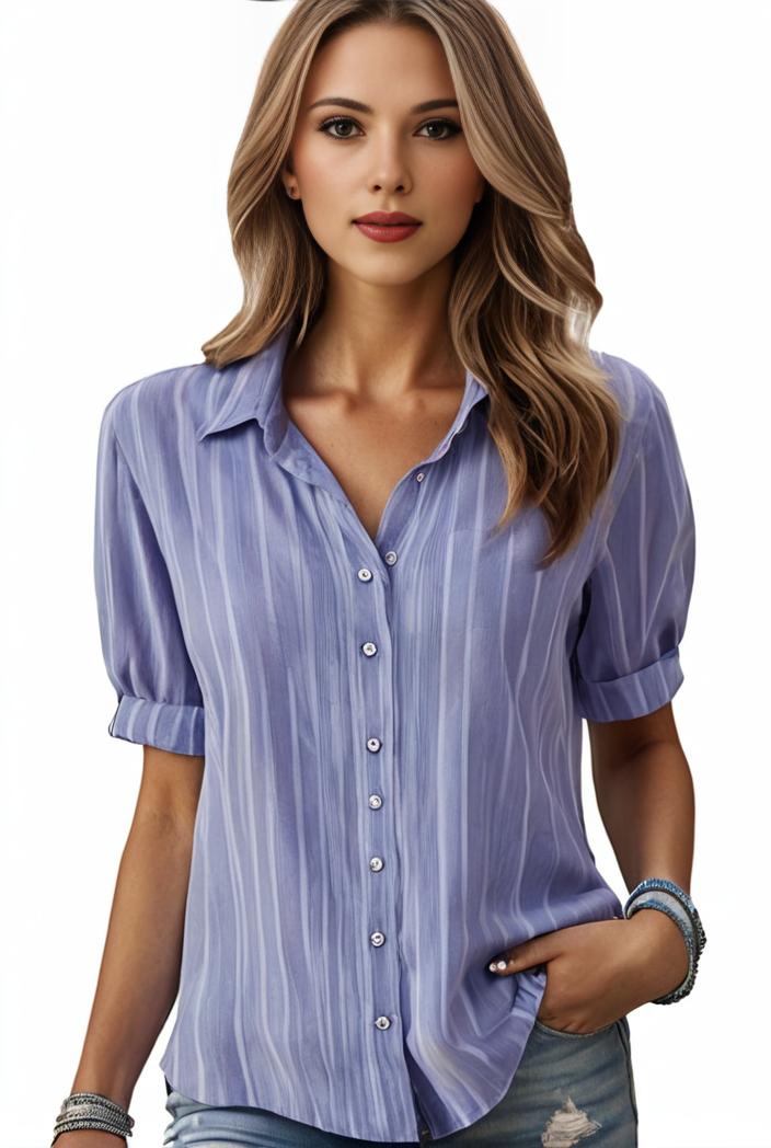 plus size elegant blouse women s plus solid contrast lace ribbed puff sleeve v neck shirt top 128299