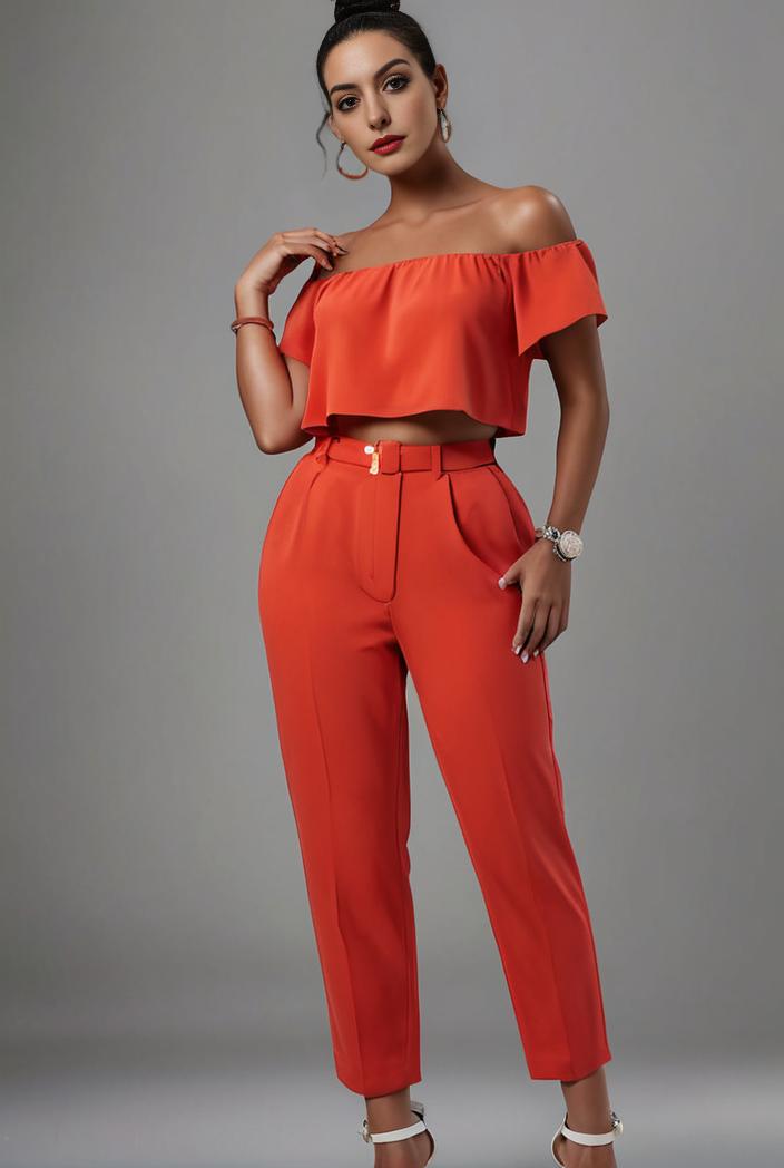 stylish sleeveless jumpsuit with tie waist and flap pockets for women 103070