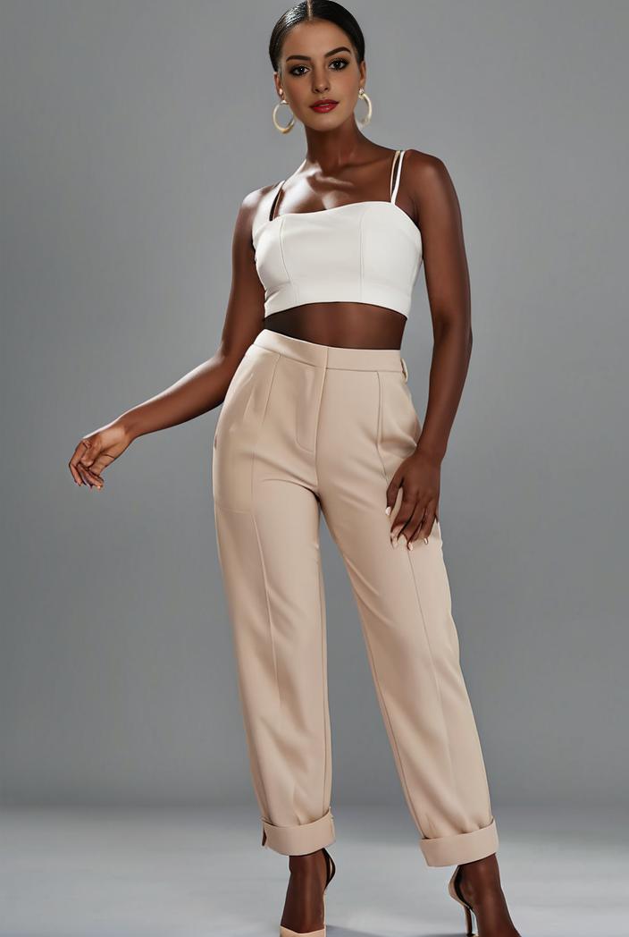stylish sleeveless jumpsuit with tie waist and flap pockets for women 103077