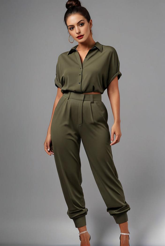 stylish sleeveless jumpsuit with tie waist and flap pockets for women 103099