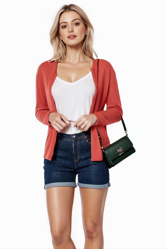 women s solid open front blazer with long sleeves for office wear 108249