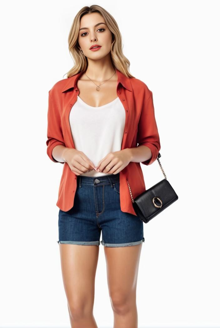 women s solid open front blazer with long sleeves for office wear 108250