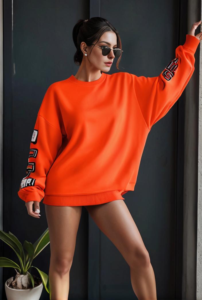 cozy letter print drop shoulder sweatshirt for women to stay stylish and warm during fall winter 116088