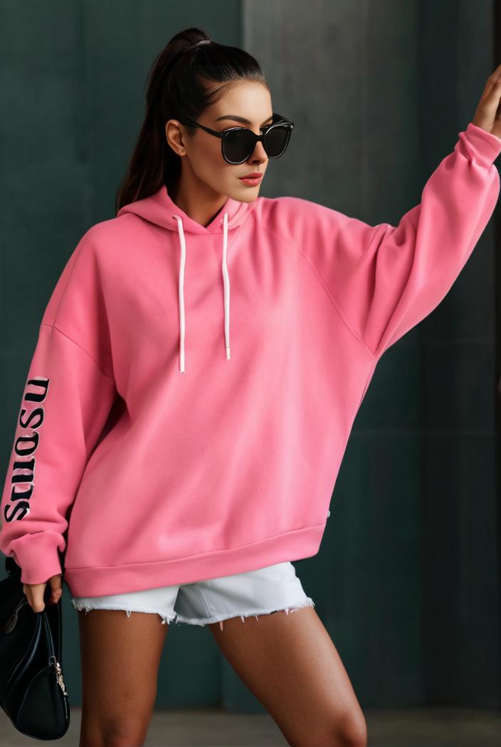 cozy letter print drop shoulder sweatshirt for women to stay stylish and warm during fall winter 116117