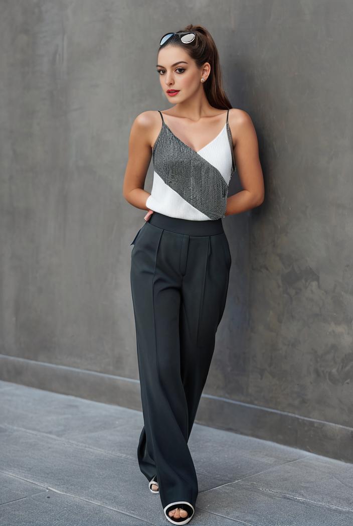flare leg trousers stylish flared pants perfect for spring summer women s apparel 124672