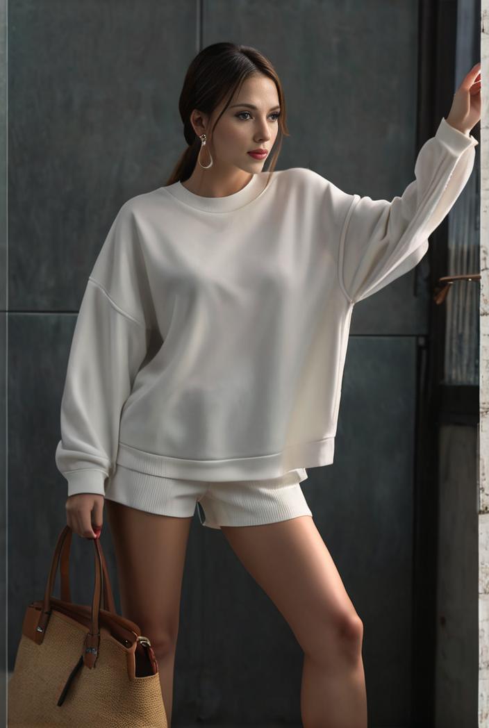 cozy letter print drop shoulder sweatshirt for women to stay stylish and warm during fall winter 132702