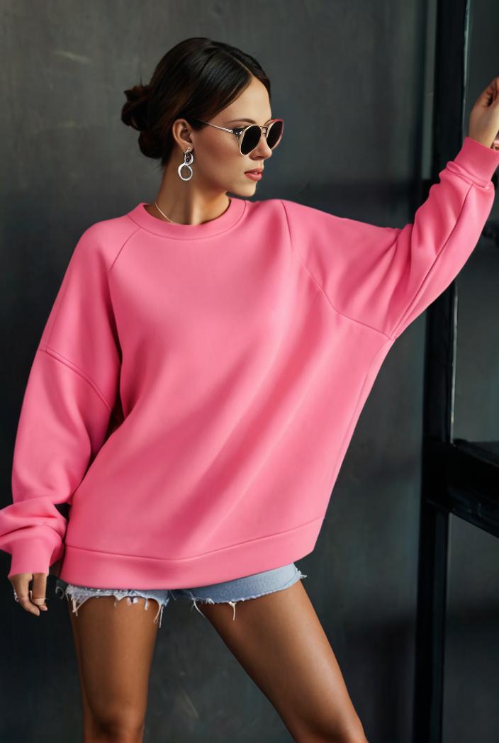 cozy letter print drop shoulder sweatshirt for women to stay stylish and warm during fall winter 132773