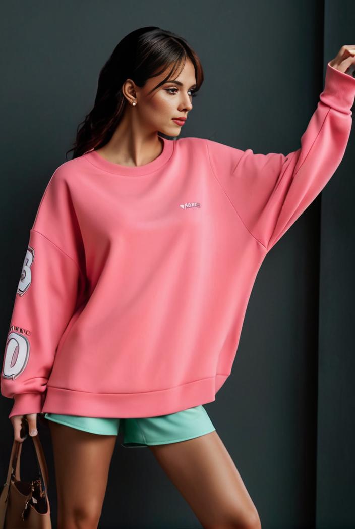 cozy letter print drop shoulder sweatshirt for women to stay stylish and warm during fall winter 132775
