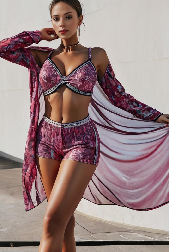 3 pieces sexy print bikini women high waist swimsuit cover up swimwear female lady bathing suit swimming summer beachwear 135245