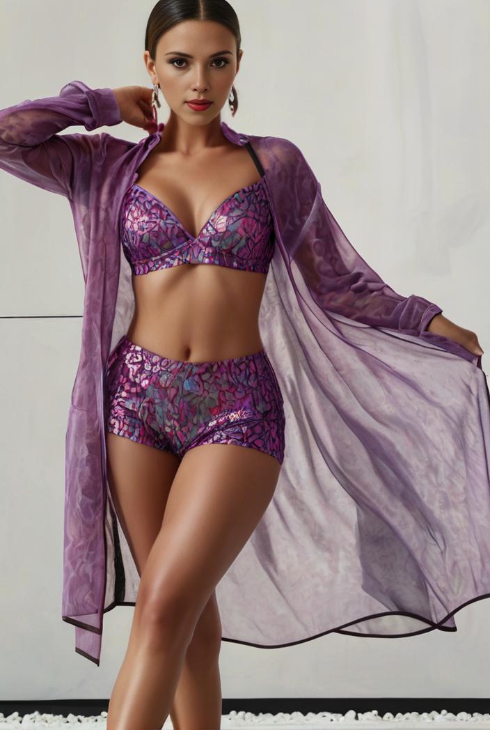 3 pieces sexy print bikini women high waist swimsuit cover up swimwear female lady bathing suit swimming summer beachwear 148813