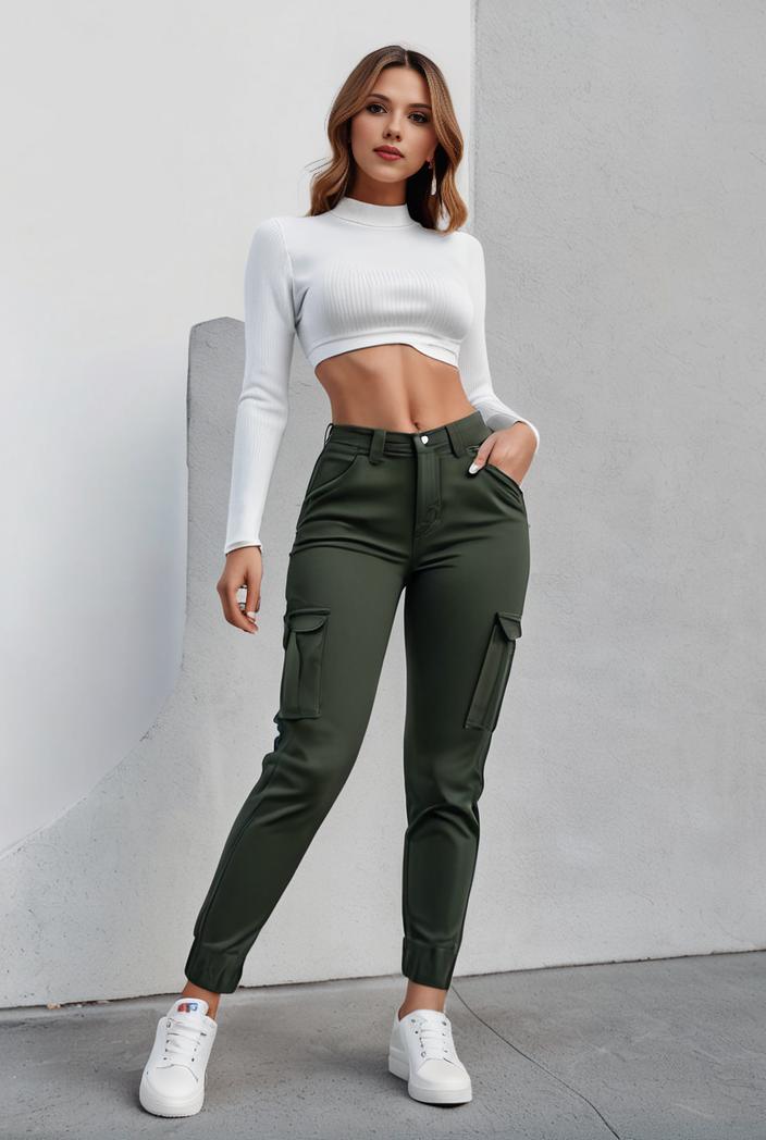 slim fit drawstring denim jeans with elastic waist for women 125235