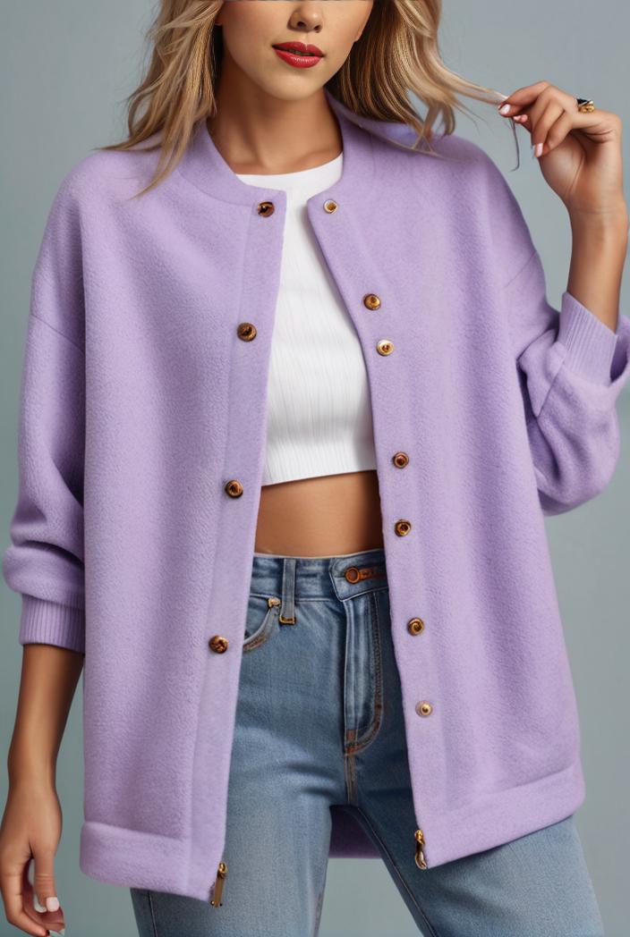 medium long tattered loose denim coat 102262