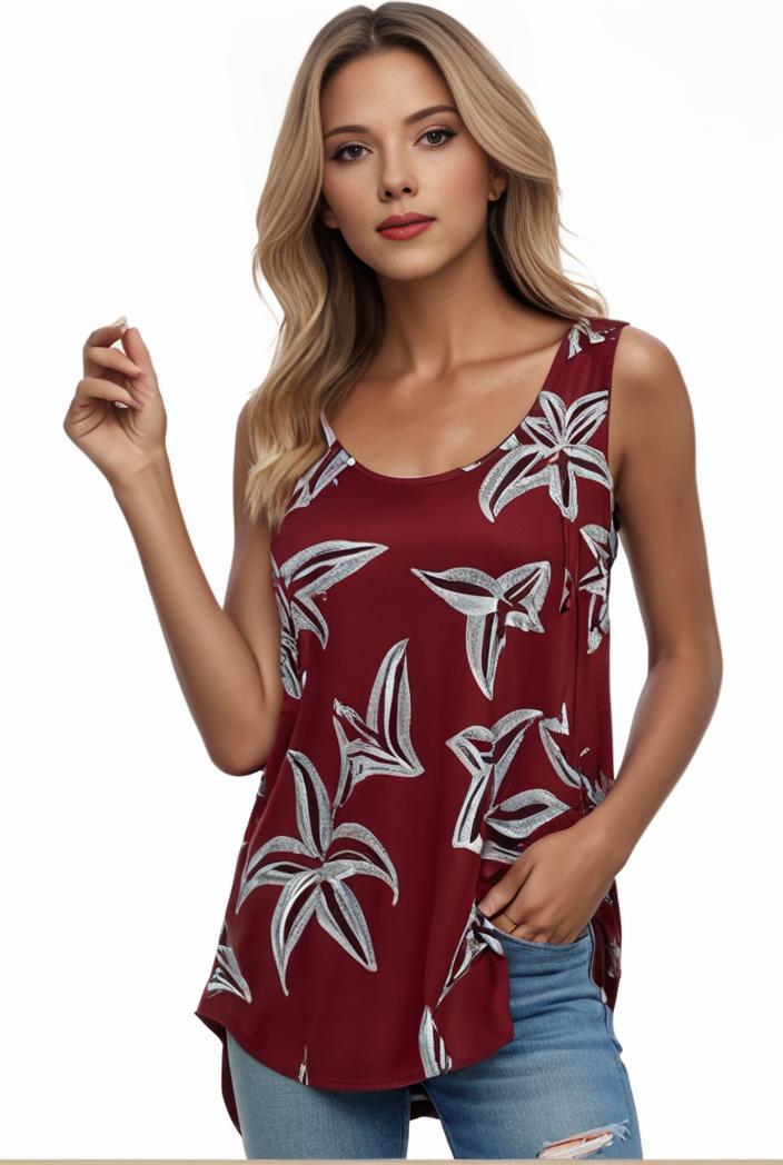 plus size boho tank top women s plus paisley print square neck medium stretch ruched tank top 104963
