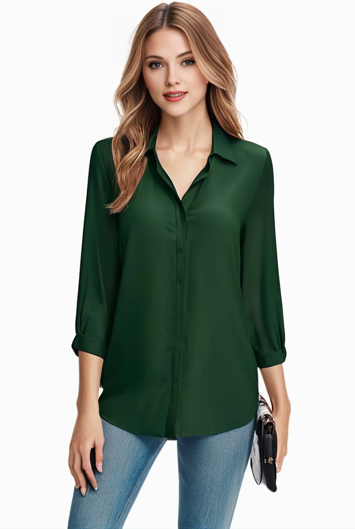 plus size casual blouse women s plus solid half sleeve turn down collar tunic top 105009