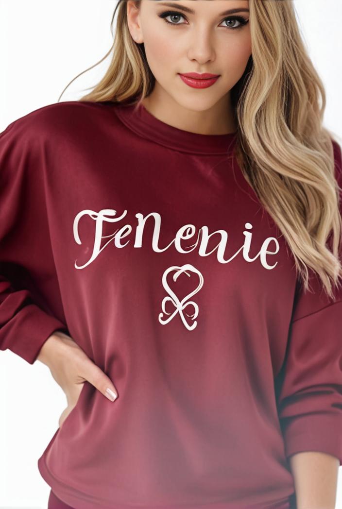 plus size casual sweatshirt women s plus ombre letter heart print raglan sleeve round neck slight stretch pullover sweatshirt 105369