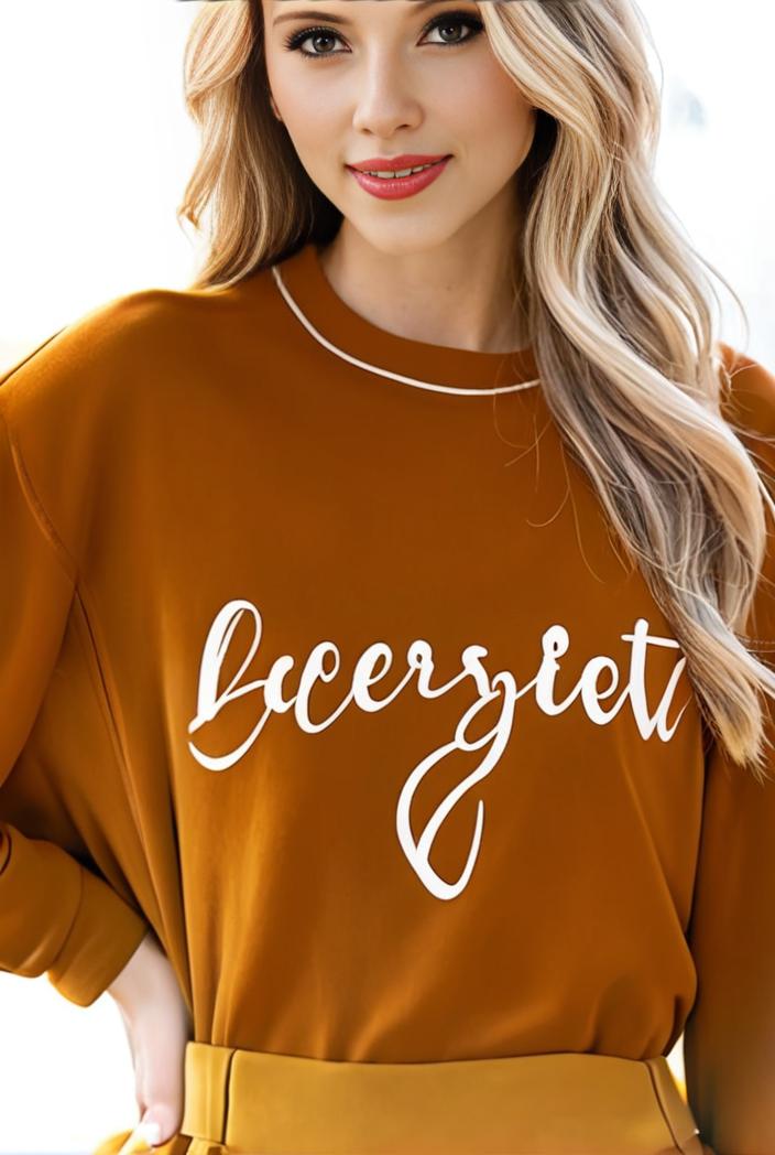 plus size casual sweatshirt women s plus ombre letter heart print raglan sleeve round neck slight stretch pullover sweatshirt 105384