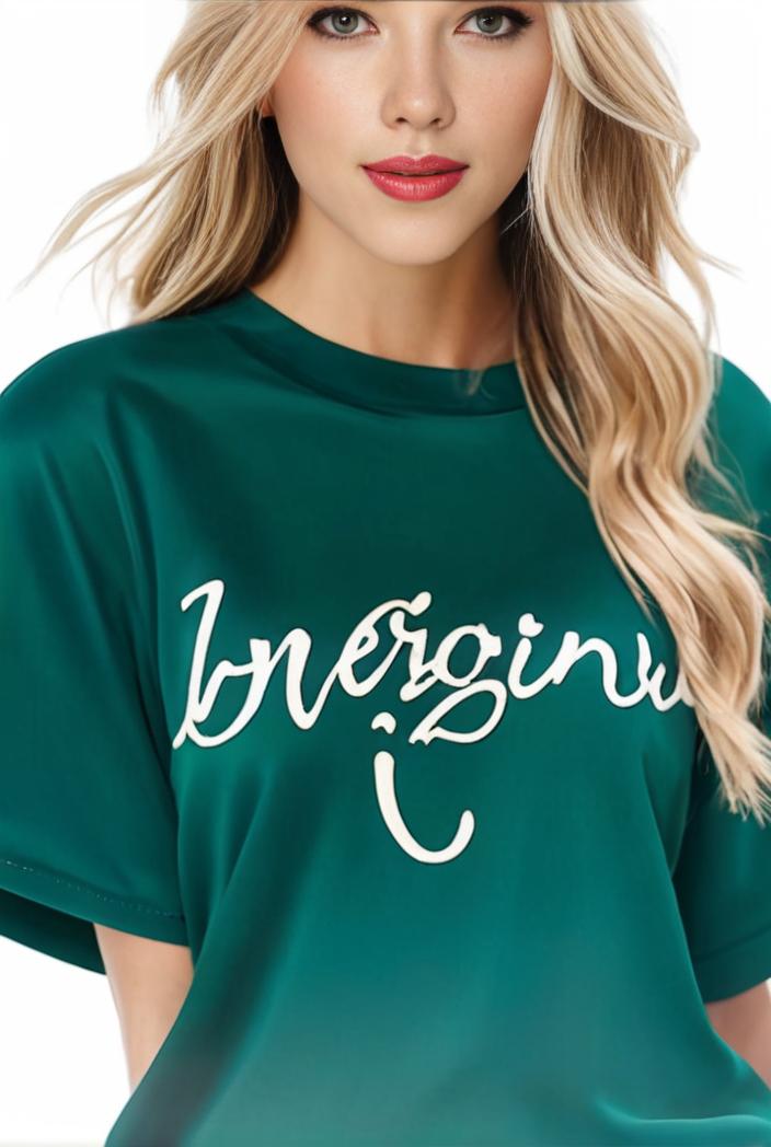 plus size casual sweatshirt women s plus ombre letter heart print raglan sleeve round neck slight stretch pullover sweatshirt 105393