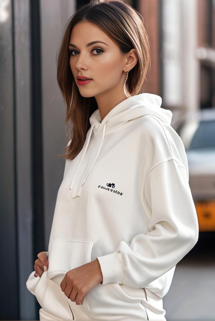 plus size casual sweatshirt women s plus solid cut out long sleeve slight stretch drawstring hoodie with pocket 105411