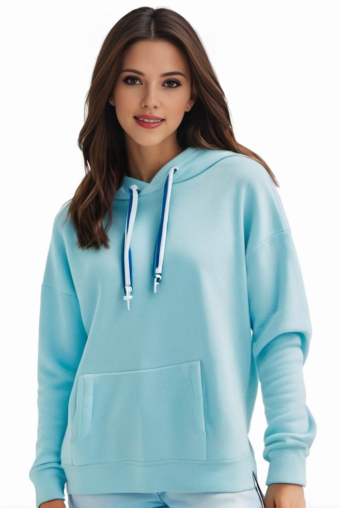 plus size casual sweatshirt women s plus solid cut out long sleeve slight stretch drawstring hoodie with pocket 105416