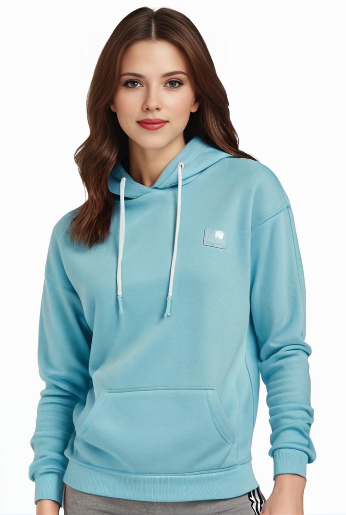 plus size casual sweatshirt women s plus solid cut out long sleeve slight stretch drawstring hoodie with pocket 105418