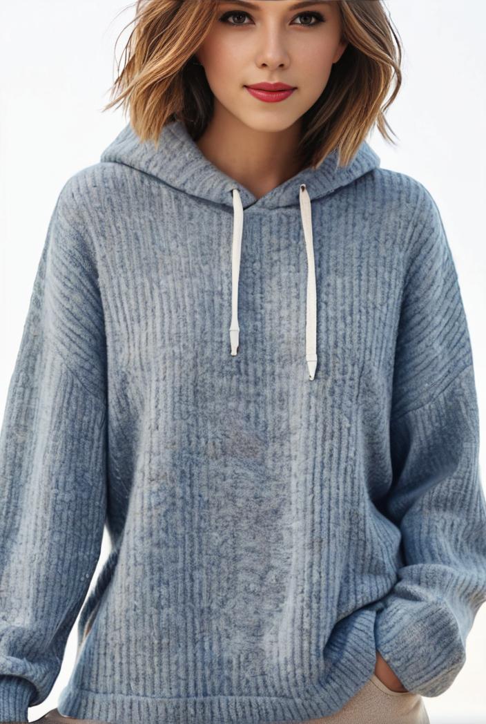 plus size casual sweatshirt women s plus solid waffle long sleeve drawstring hooded pullover sweatshirt with kangaroo pockets casual tops for fall winter women s clothing 105451