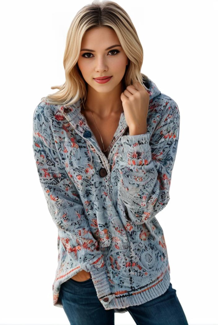 plus size casual sweatshirt women s plus geometric print long sleeve round neck half zipper slight stretch pullover top 149089