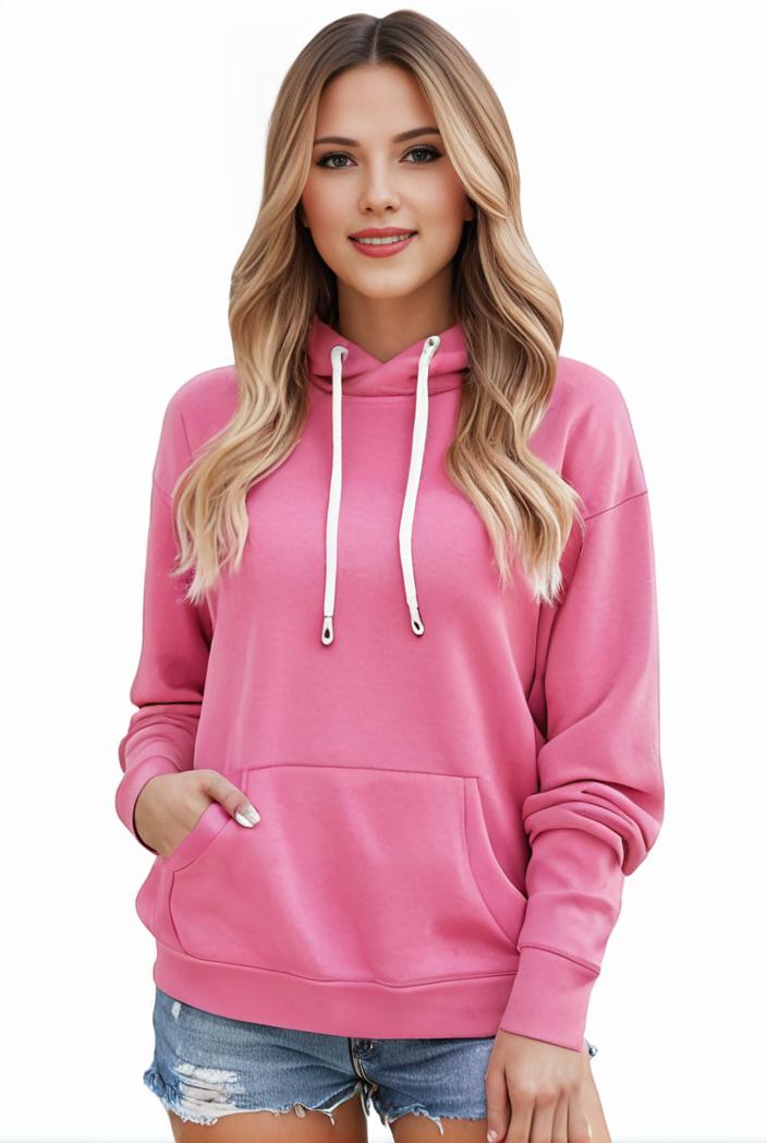 plus size casual sweatshirt women s plus solid cut out long sleeve slight stretch drawstring hoodie with pocket 149177