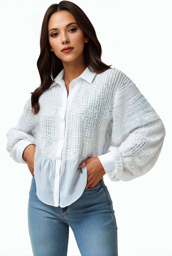 plus size casual sweatshirt women s plus solid waffle pattern long sleeve round neck sweatshirt 149226