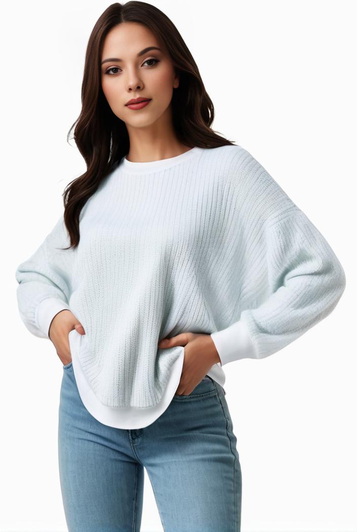 plus size casual sweatshirt women s plus solid waffle pattern long sleeve round neck sweatshirt 149227