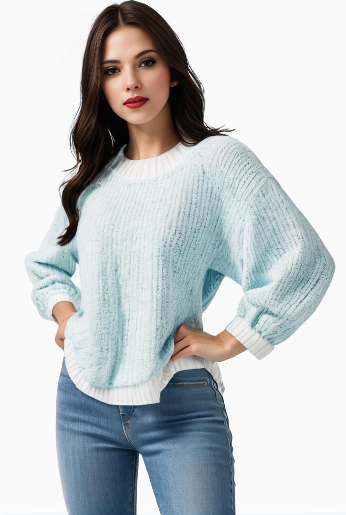 plus size casual sweatshirt women s plus solid waffle pattern long sleeve round neck sweatshirt 149232
