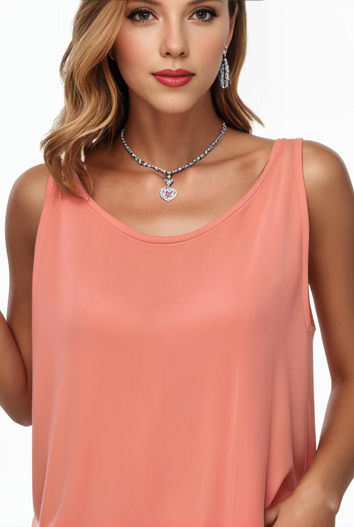 plus size casual tank top women s plus solid square neck slight stretch pleated tank top 149478