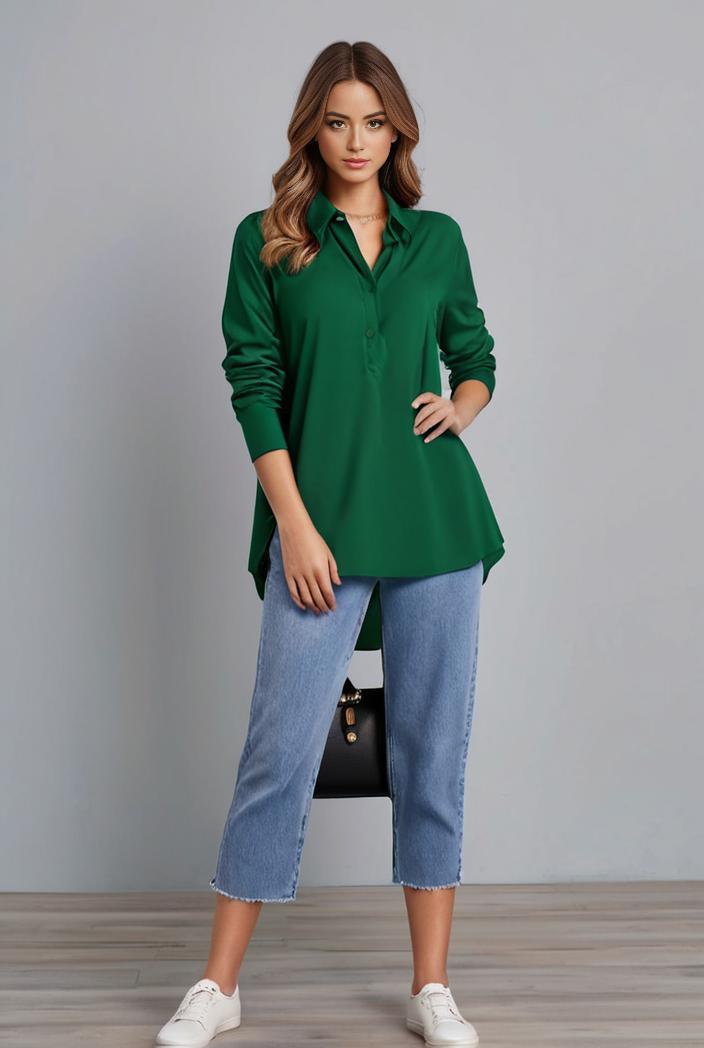 office work lapel stylish button front blazer 105946