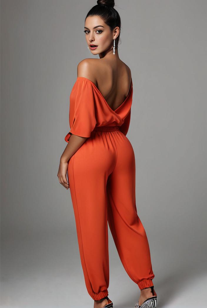 stylish sleeveless jumpsuit with tie waist and flap pockets for women 108884