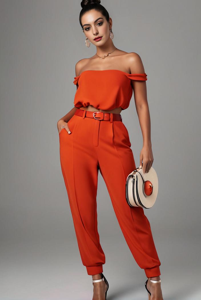 stylish sleeveless jumpsuit with tie waist and flap pockets for women 108923